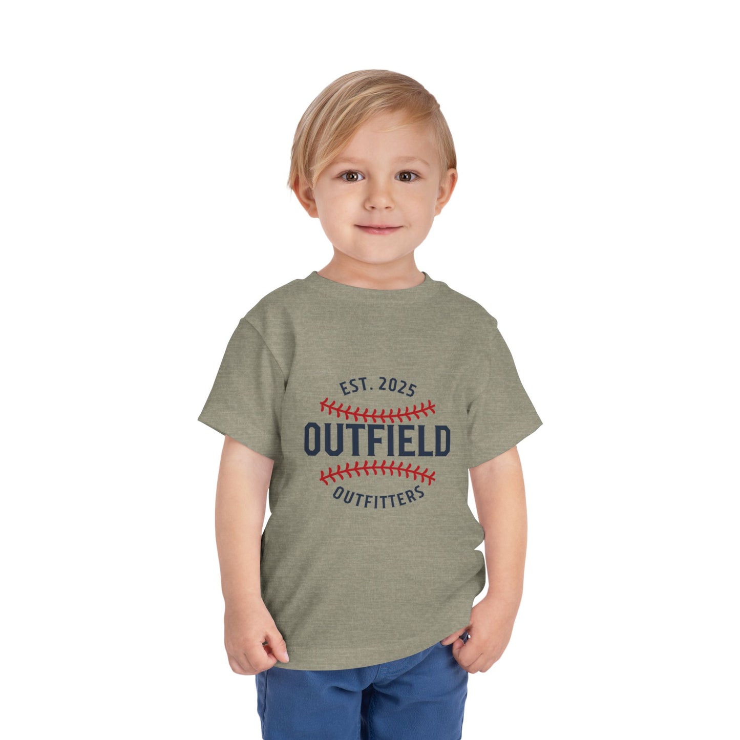 Baseball Toddler Tee, Cute Kids Sports Shirt, Youth Outfield Apparel, Birthday Gift for Boys & Girls, Summer Playwear