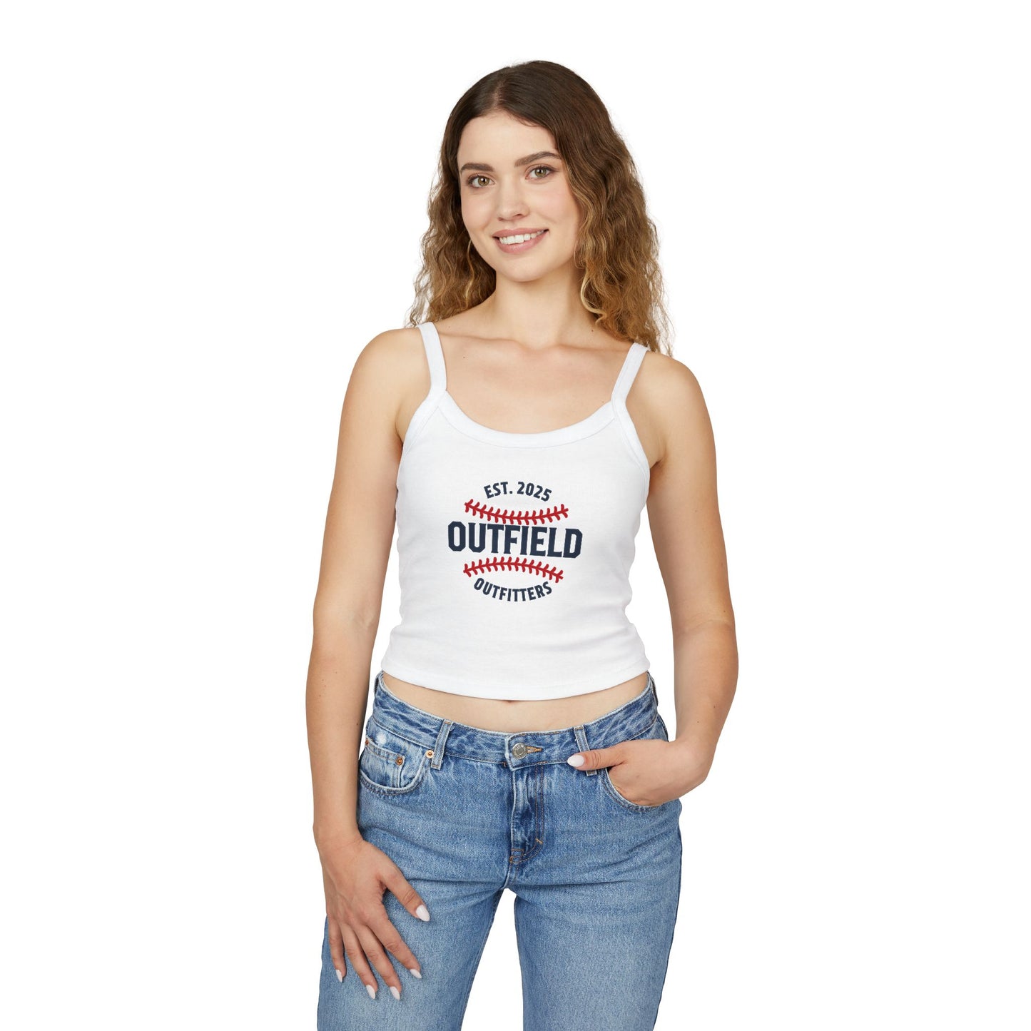 Baseball Outfield Women's Tank Top, Sports Apparel, Summer Wear, Casual Outfit, Gift for Sports Fans, Comfortable Activewear