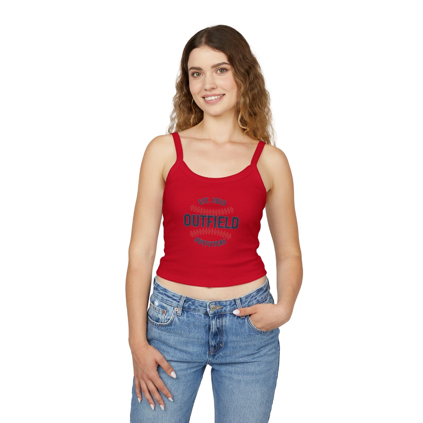 Baseball Outfield Women's Tank Top, Sports Apparel, Summer Wear, Casual Outfit, Gift for Sports Fans, Comfortable Activewear