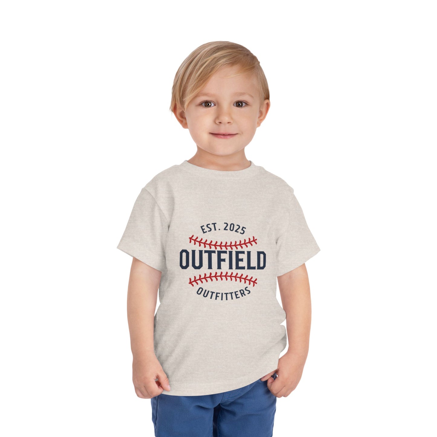 Baseball Toddler Tee, Cute Kids Sports Shirt, Youth Outfield Apparel, Birthday Gift for Boys & Girls, Summer Playwear