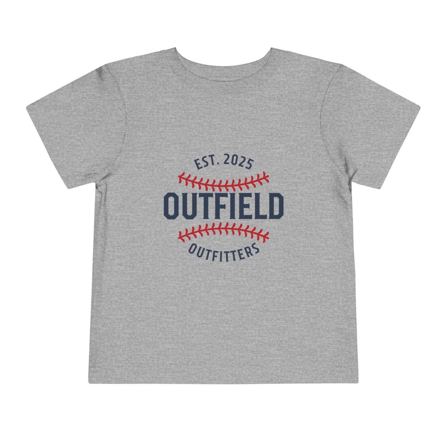 Baseball Toddler Tee, Cute Kids Sports Shirt, Youth Outfield Apparel, Birthday Gift for Boys & Girls, Summer Playwear