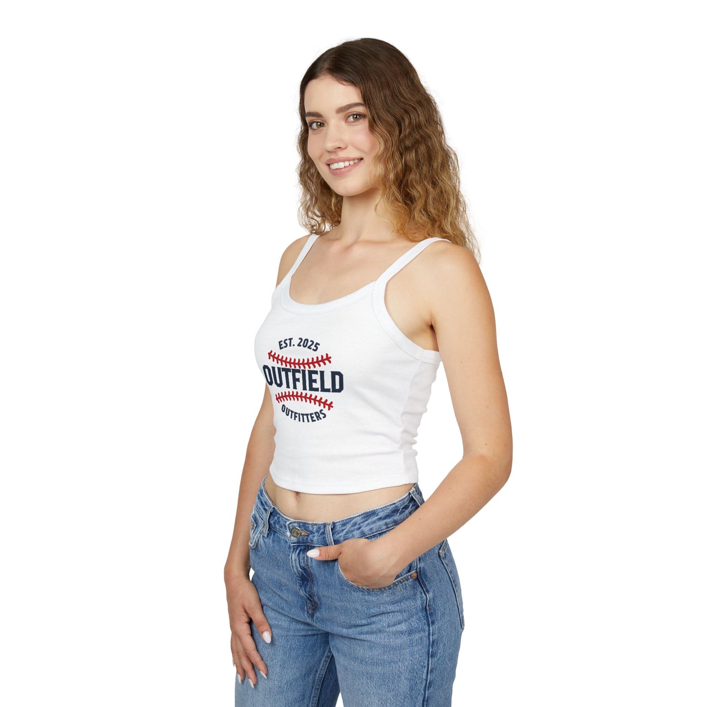 Baseball Outfield Women's Tank Top, Sports Apparel, Summer Wear, Casual Outfit, Gift for Sports Fans, Comfortable Activewear