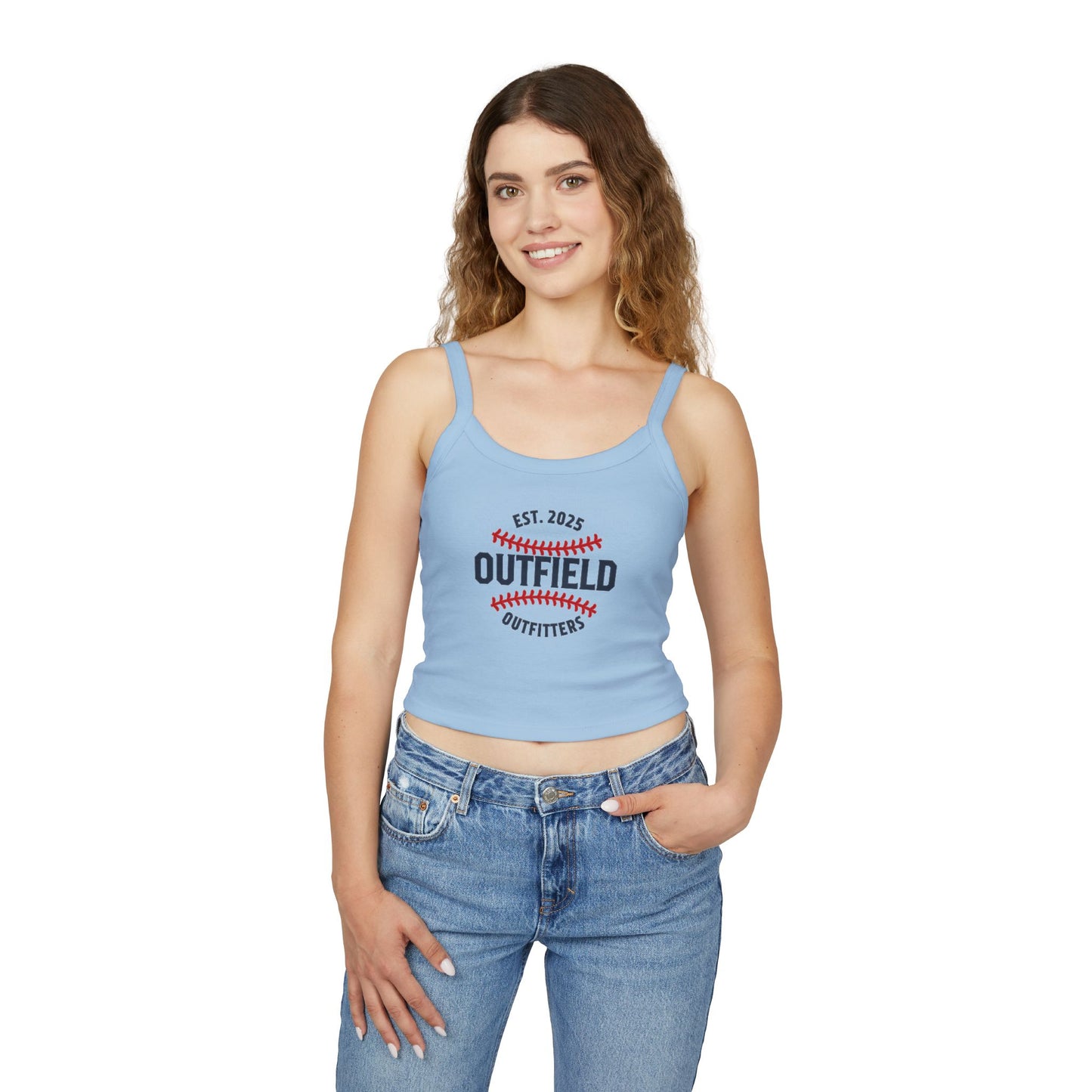 Baseball Outfield Women's Tank Top, Sports Apparel, Summer Wear, Casual Outfit, Gift for Sports Fans, Comfortable Activewear