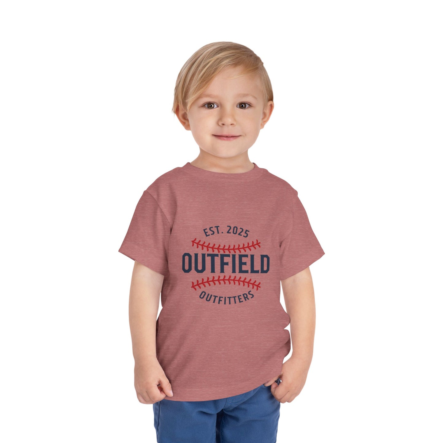Baseball Toddler Tee, Cute Kids Sports Shirt, Youth Outfield Apparel, Birthday Gift for Boys & Girls, Summer Playwear