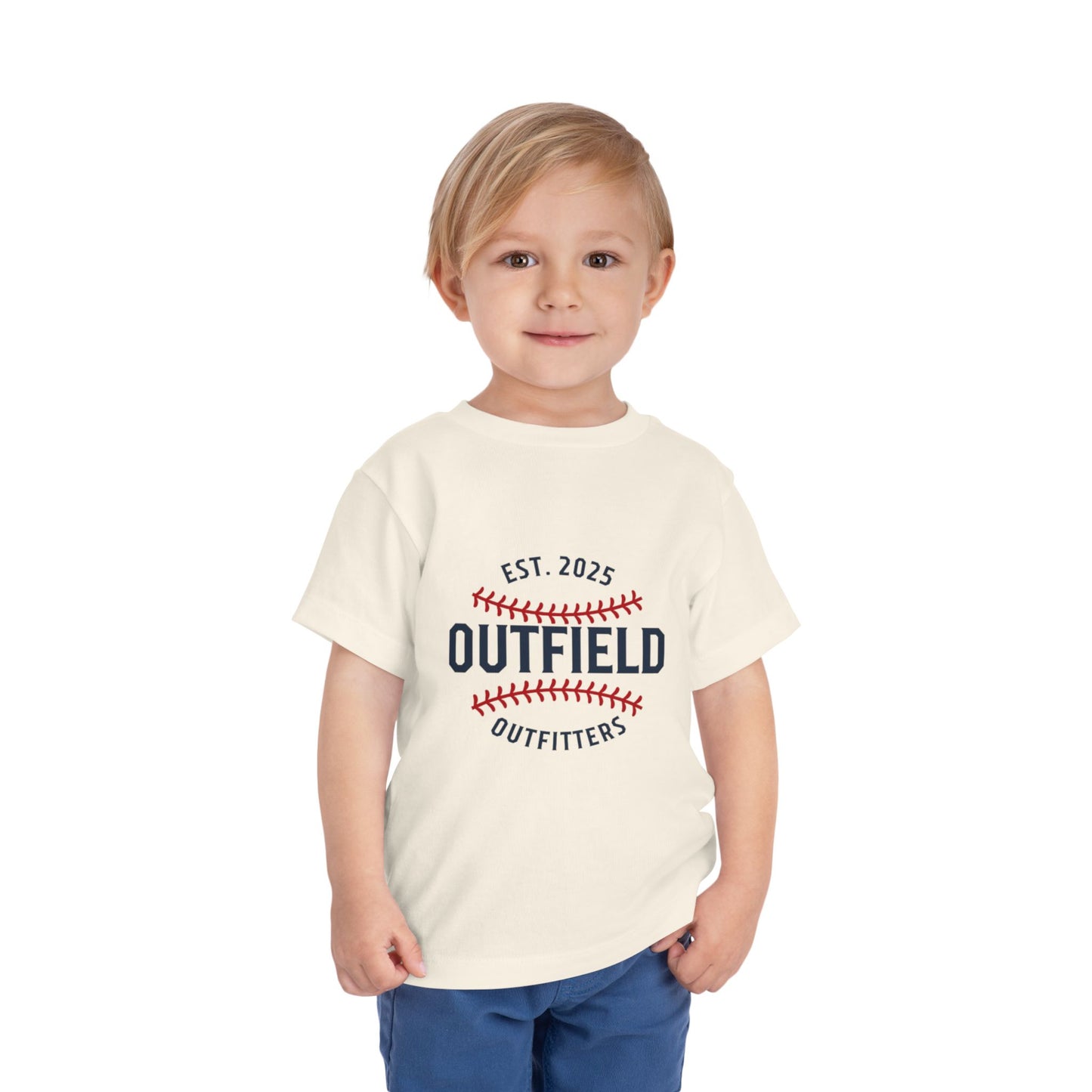 Baseball Toddler Tee, Cute Kids Sports Shirt, Youth Outfield Apparel, Birthday Gift for Boys & Girls, Summer Playwear