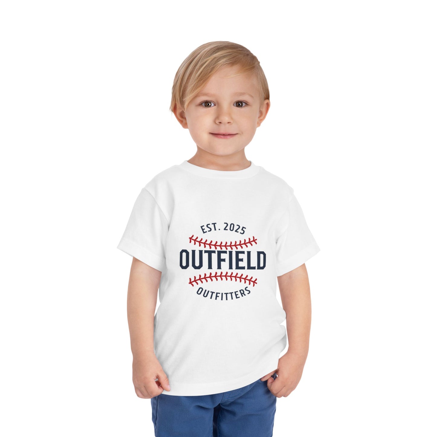 Baseball Toddler Tee, Cute Kids Sports Shirt, Youth Outfield Apparel, Birthday Gift for Boys & Girls, Summer Playwear