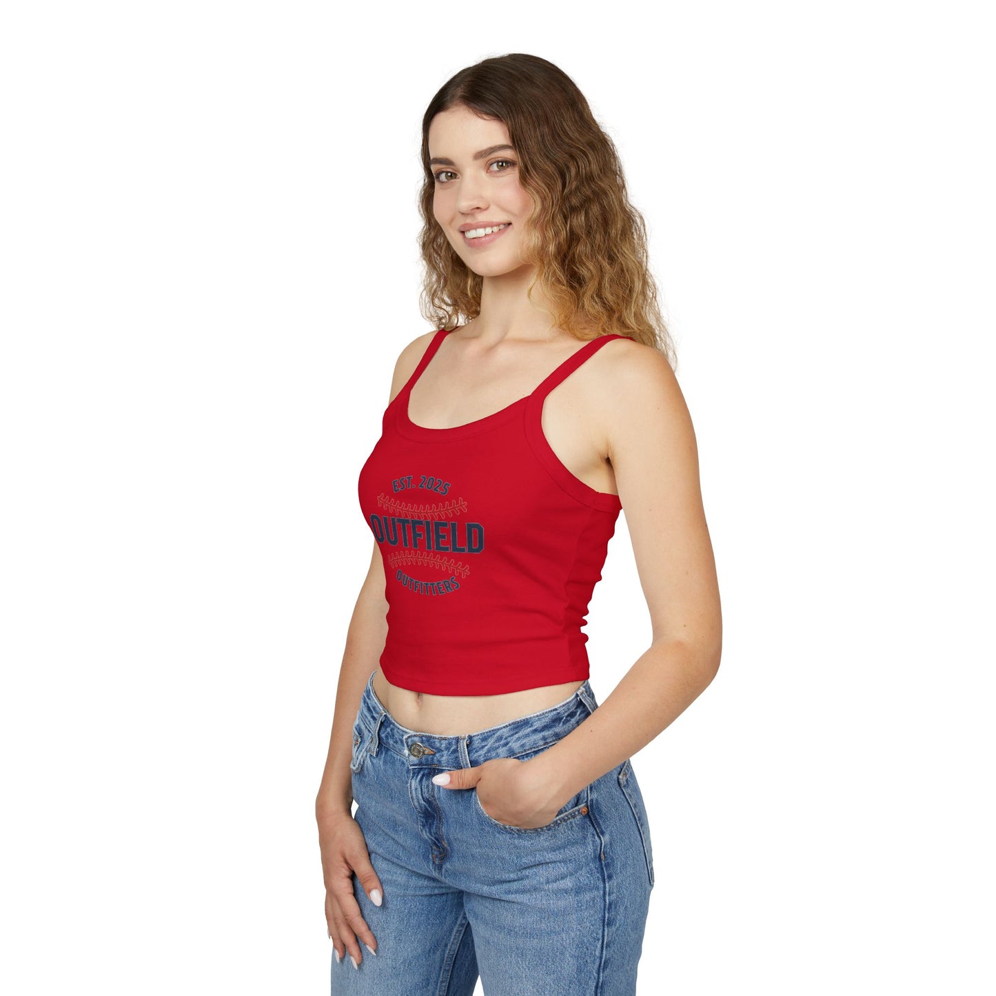 Baseball Outfield Women's Tank Top, Sports Apparel, Summer Wear, Casual Outfit, Gift for Sports Fans, Comfortable Activewear