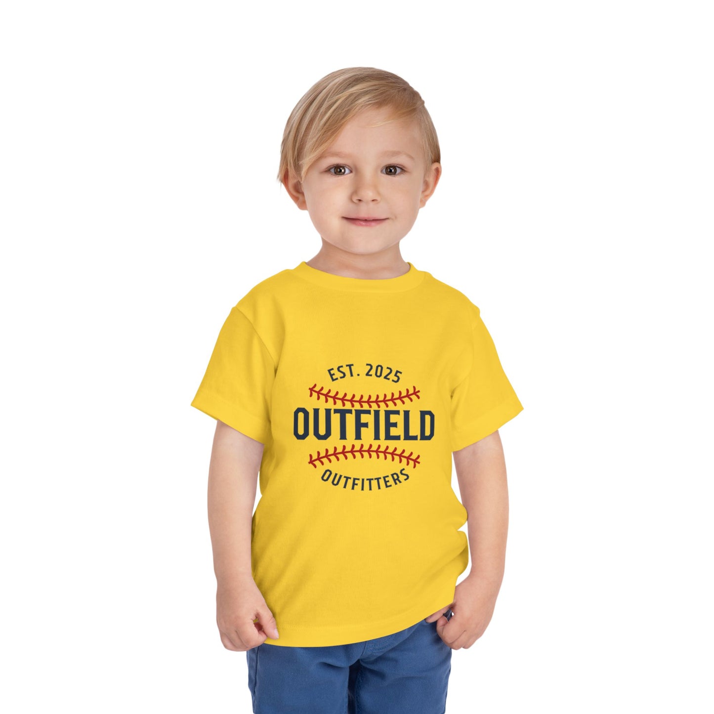 Baseball Toddler Tee, Cute Kids Sports Shirt, Youth Outfield Apparel, Birthday Gift for Boys & Girls, Summer Playwear