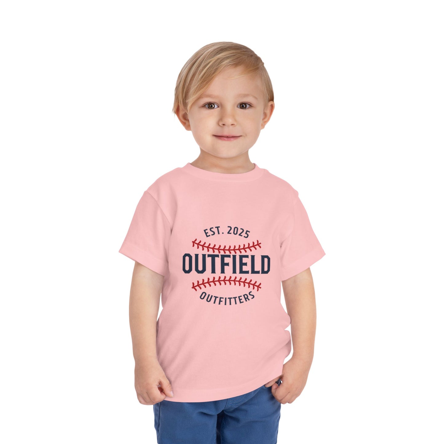Baseball Toddler Tee, Cute Kids Sports Shirt, Youth Outfield Apparel, Birthday Gift for Boys & Girls, Summer Playwear