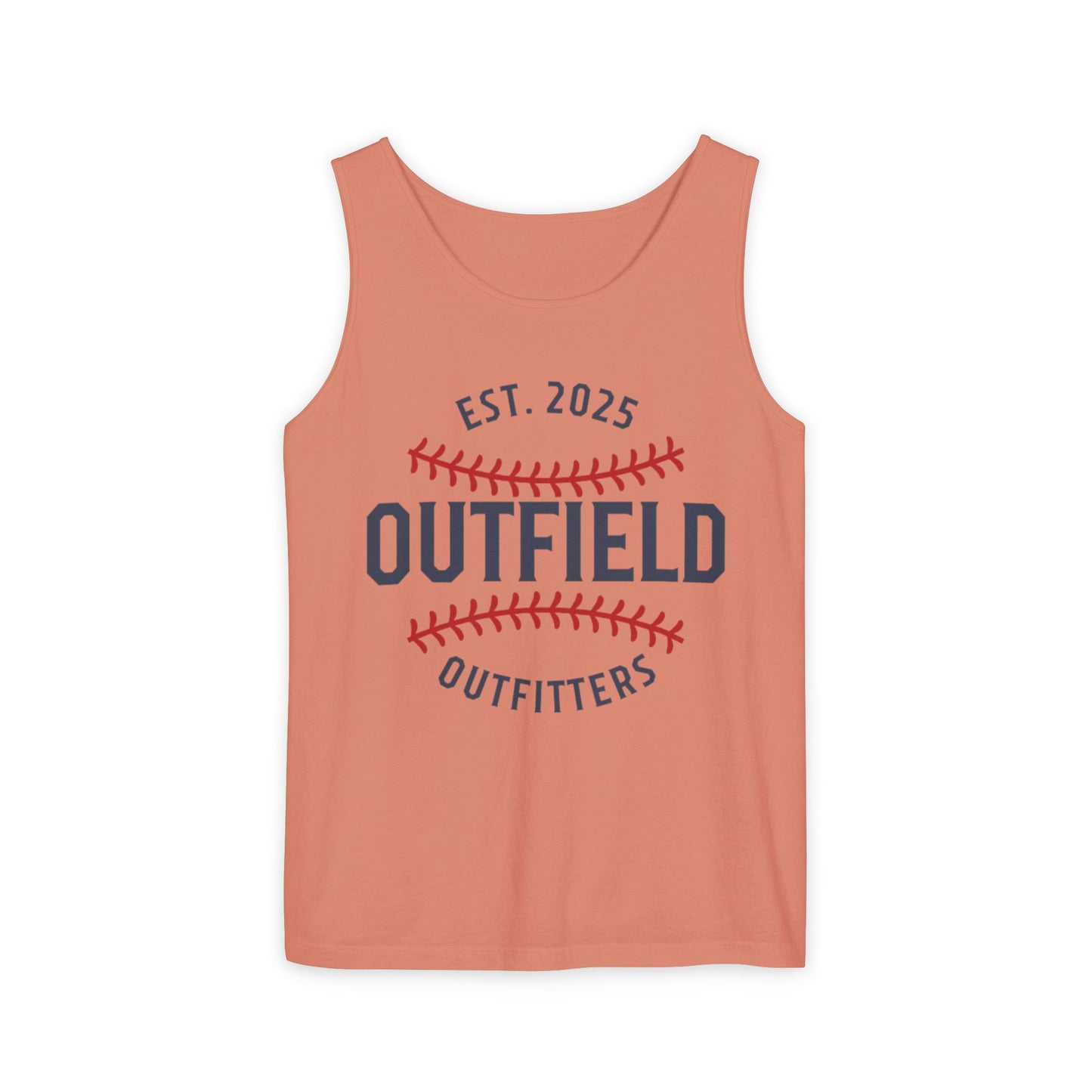 Baseball-Themed Unisex Tank Top - Outfield Outfitters, Casual Summer Apparel, Gift for Sports Lovers, Summer Wardrobe Essential, [...]