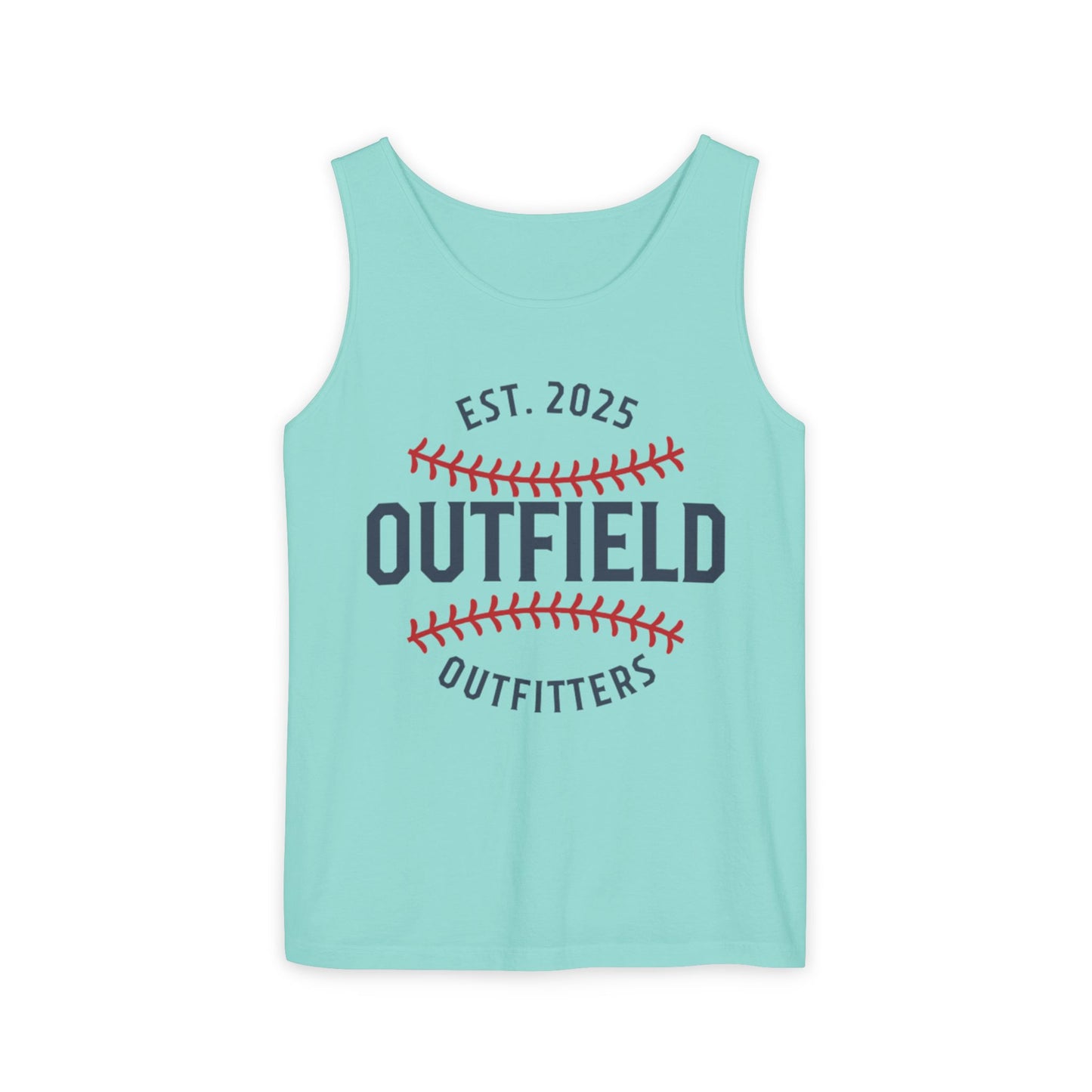 Baseball-Themed Unisex Tank Top - Outfield Outfitters, Casual Summer Apparel, Gift for Sports Lovers, Summer Wardrobe Essential, [...]