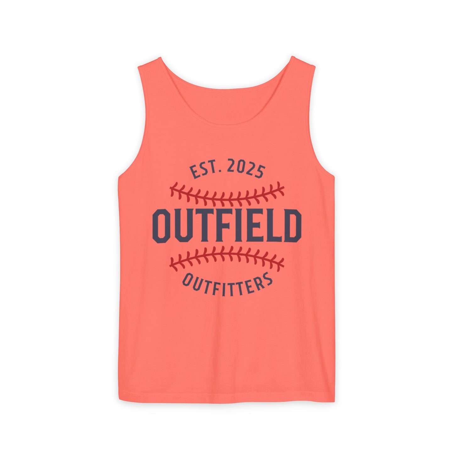 Baseball-Themed Unisex Tank Top - Outfield Outfitters, Casual Summer Apparel, Gift for Sports Lovers, Summer Wardrobe Essential, [...]